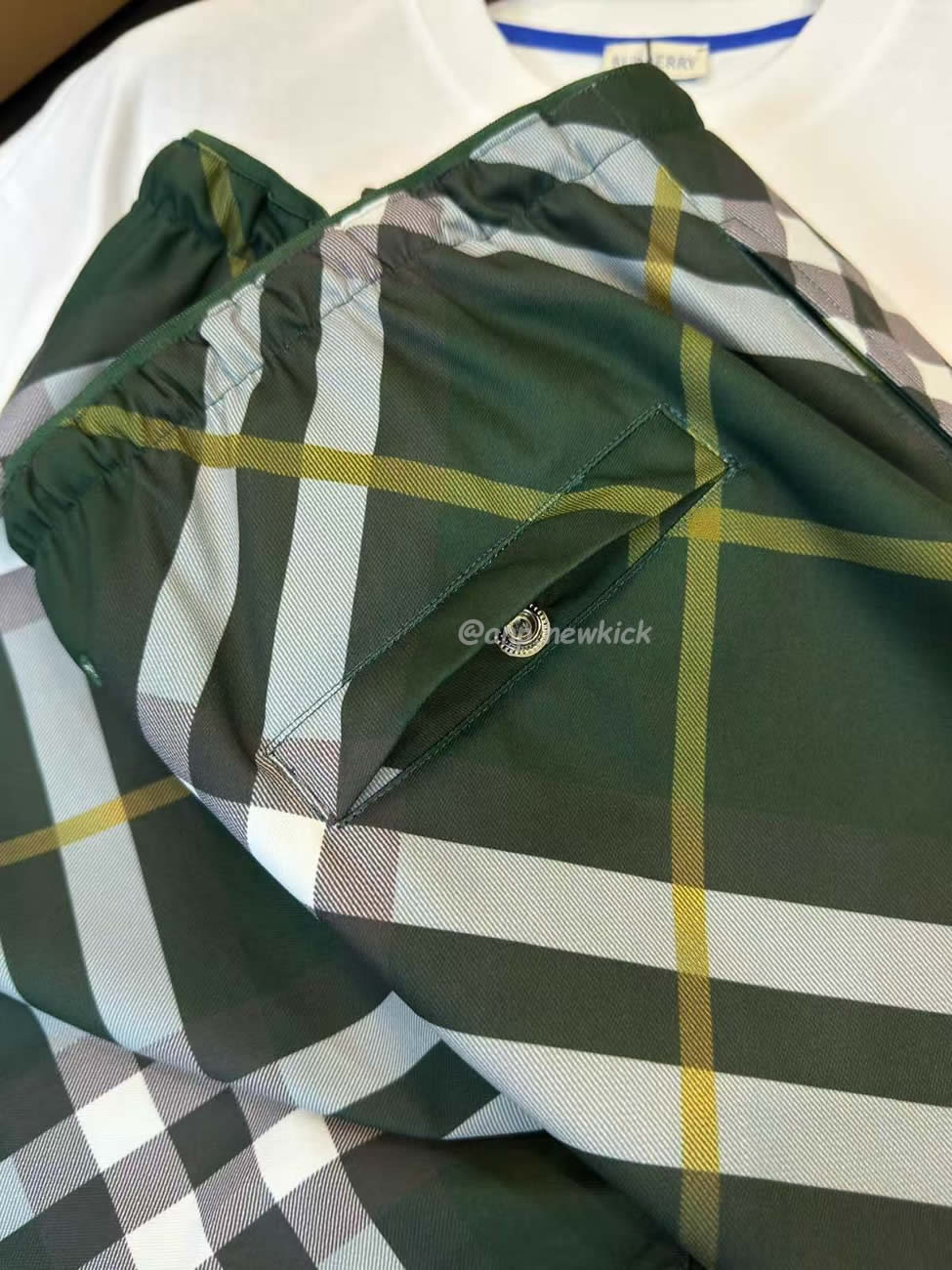 Burberry Patchwork Plaid Green Blue Brown (8) - www.newkick.org